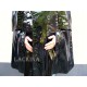 Made to measure - vinyl cape with high collar