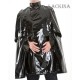 Made to measure - vinyl cape with high collar