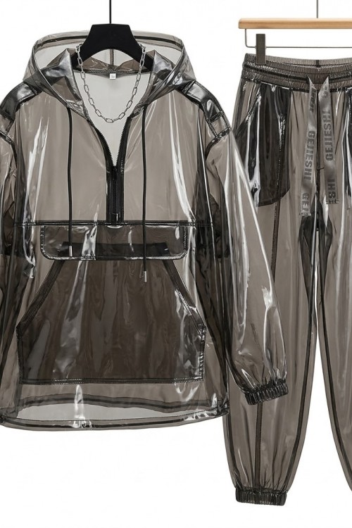 Transparent ,PVC , EVA ,Klinik Kleid,durchsichtig