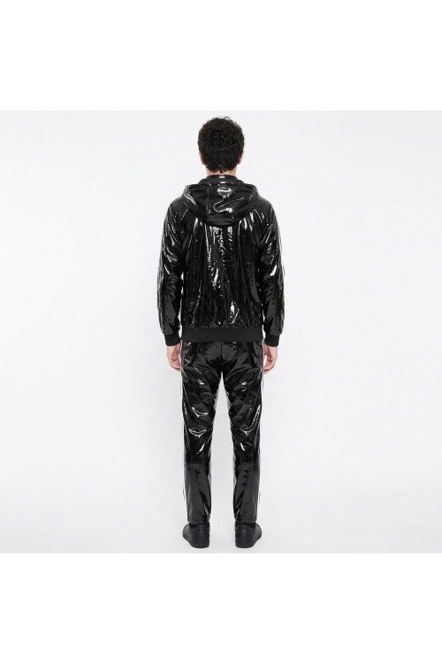 Lackina-Lack Sport Jacke für Ihn ,schwarz,Gr M-6XL
