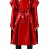 Lackina- Lack Cape mit hohem Kragen,unisex, Massanfertigung