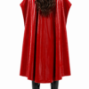 Lackina- Lack Cape mit hohem Kragen,unisex, Massanfertigung