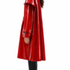 Lackina- Lack Cape mit hohem Kragen,unisex, Massanfertigung